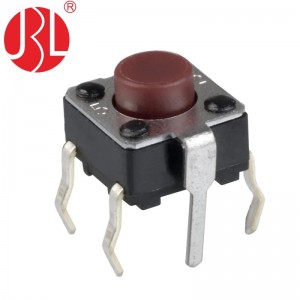 TC-00105 6×6 mm Tactile Switch DIP DC12V 50mA Height Customizable with GND pin
