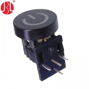 L'interrupteur tactile éclairé de la série TD01-2RL avec des symboles personnalisés au laser et des couleurs de led peut être personnalisé.