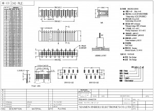 FPC-FFC-Steckverbinder 1.0B-LT-6P 6-Positionen-FFC-Steckverbinderkontakte, vertikal – 2-seitig 0,039″ (1,00 mm) Oberflächenmontage