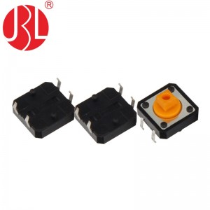 TC-00122 12x12mm Tactile Switch SPST-NO Top Actuated Through Hole Plunger for Cap