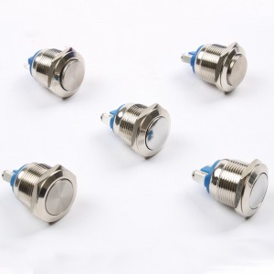 JBL16G-P0 Flat Anti Vandal Switch 16mm Screw Terminals