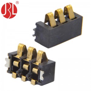 BC-15 Series 2.5mm Pitch Spring Battery Connector SMT Right Angle