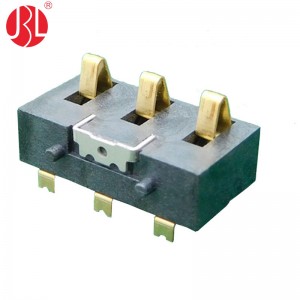 BC-19 Series 5.0mm Pitch Spring Battery Connector SMT Right Angle