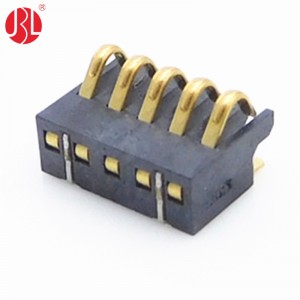 BC-21 Series 1.27mm Pitch Spring Battery Connector SMT