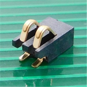 BC-21 Series 1.27mm Pitch Spring Battery Connector SMT