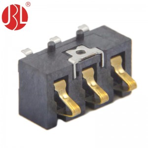 BC-29-3PD Series 3.0mm Pitch Spring Battery Connector SMT Right Angle