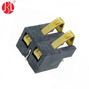 BC-35-2P Series 2.5mm Pitch Spring Battery Connector 2Pin SMT