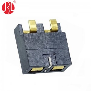 BC-35-2P Series 2.5mm Pitch Spring Battery Connector 2Pin SMT