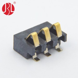 BC-35-3P Series 2.5mm Pitch Spring Battery Connector 3Pin SMT