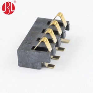 BC-35-4P Series 2.5mm Pitch Spring Battery Connector 4Pin SMT