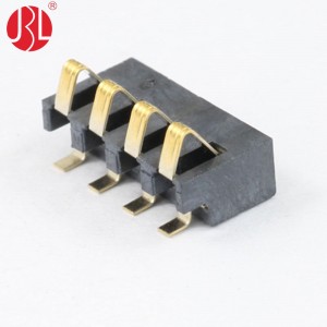 BC-35-4P Series 2.5mm Pitch Spring Battery Connector 4Pin SMT