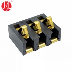 BC-45-nPD Series 4.25mm Pitch Spring Battery Connector SMT