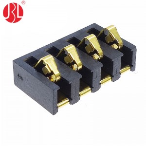 BC-45-nPD Series 4.25mm Pitch Spring Battery Connector SMT