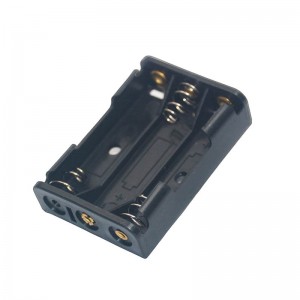 BH3AAATH 3 AAA Battery Holder Through Hole