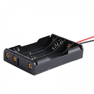 BH4AAAWL 4 AAA Battery Holder with Wire Lead