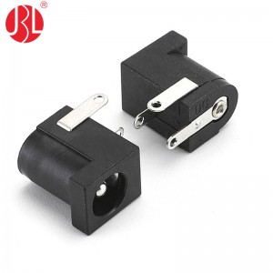 DC-005 DC Power Jack Through Hole Right Angle