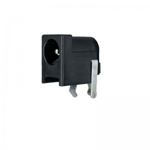 DC-005E 2.1mm 2.5mm DC Power Jack Through Hole Right Angle