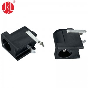 DC-005E DC Power Jack Through Hole Right Angle