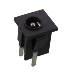 DC-068 Snap In DC Power Socket Through Hole Horizontal