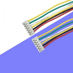 Изготовленная на заказ сборка кабеля жгута проводов соединителя шага JST EH 2,5 мм