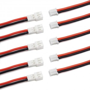 Kundenspezifischer JST GH 1,25-mm-Rasterverbinder-Jumper-Kabelbaum IDC-Kabelkonfektion