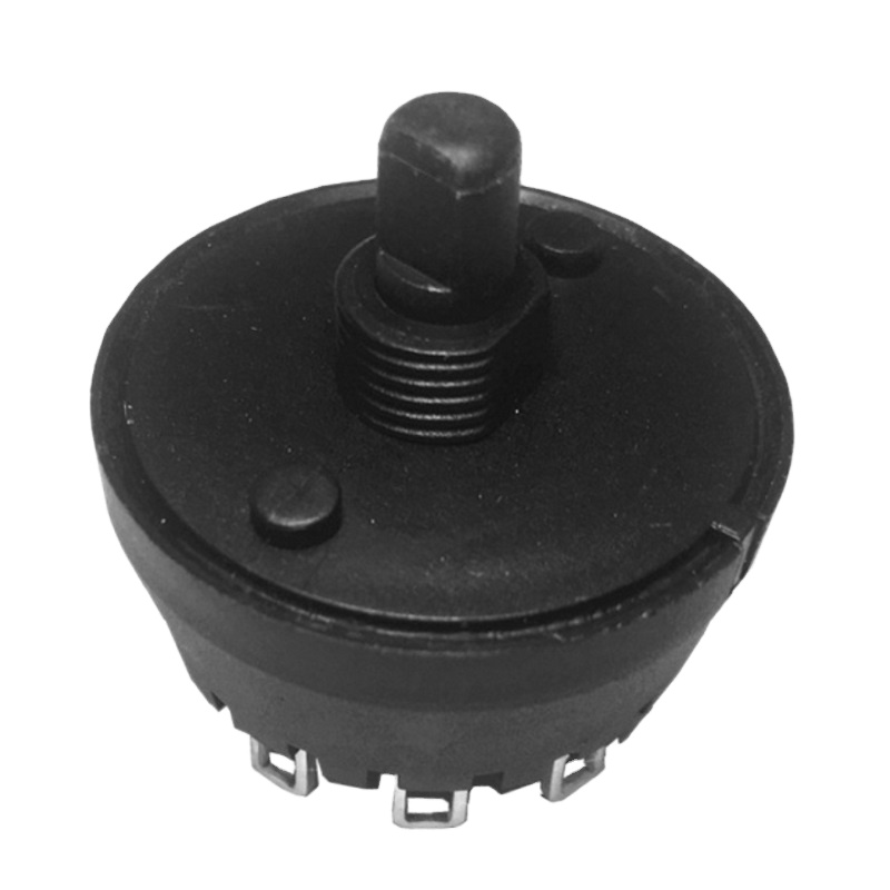 Round rotary swich MFR01-A1M05L1S-N AC 125V/250V 8A 12A 7 positions switch rotary  dip switches