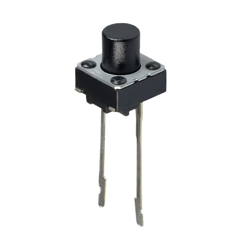 TC-00101 6*6 outline 2 pin Tactile Switch SPST-NO Top Actuated Through Hole