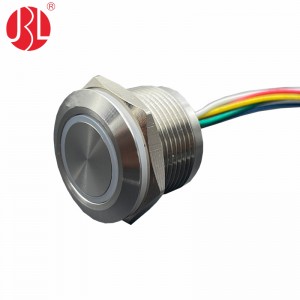 JBL-19M-F-RGB-3V Sealed Anti Vandal Switch 19mm