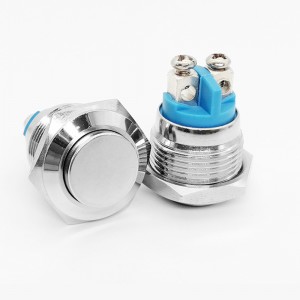 JBL16G-G0 16mm Anti Vandal Switch Momentary Screw Terminal