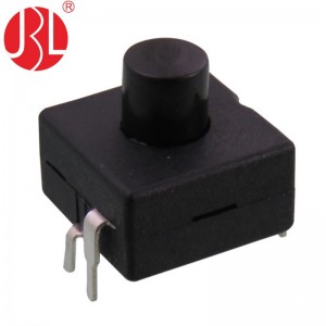 JBL6-1301 Interruptor de botão on-on-off 12x12mm através do orifício DIP vertical
