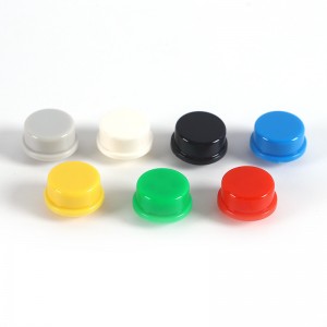 JBLA24 12*12 Tactile Switch Cap Round Low Profile