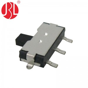 MK-12C01 Miniature Slide Switch 1P2T SMT Right Angle