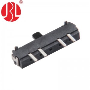 MK-13D70E-LR SP3T Slide Switch Momentary SMD RA