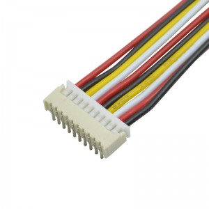 MX1.25 série 1251 cabeçote de conector de fio para placa 1,25 mm Tipo horizontal 1251S através do orifício DIP