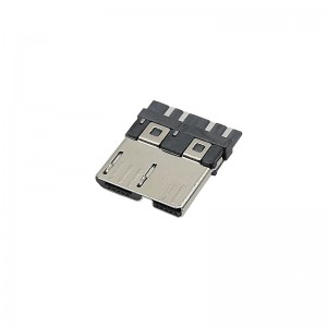 Micro USB Type B Plug 10Pin Free Hanging