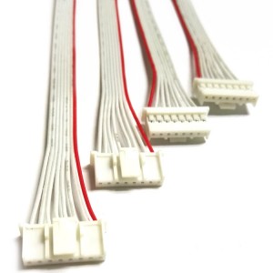 Assemblage de câbles de faisceau de fils de connecteur de pas de JST PA 2.0mm personnalisé