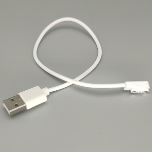 PG28-12-UB-AM-20 USB A Male to Magnetic Pogo Pin Cable