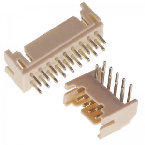 PHD2.0 Wire-to-Board-Steckverbinder, zweireihig, Durchgangsloch, rechtwinklig DIP