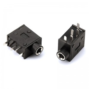 3.5mm Audio Jack Connector 5Pin DIP Type DC 12V 1A Stereo Jack 3.5 mm