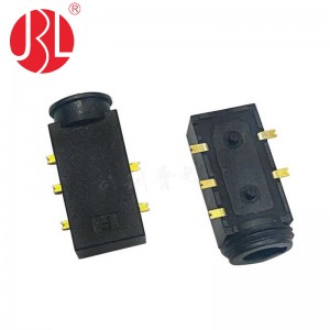 PJ-35080 4 Poles Phone Jack Audio Socket SMT Right Angle