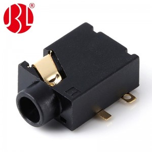 PJ-365 Series TRS Audio Jack 3.5mm SMD Right Angle