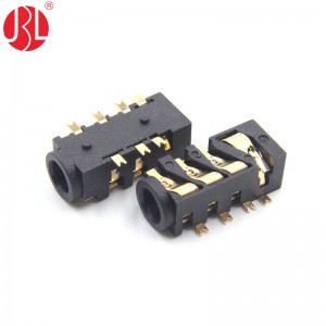 PJ-392 TRRS Audio Jack 3.5mm SMD 7 Contacts