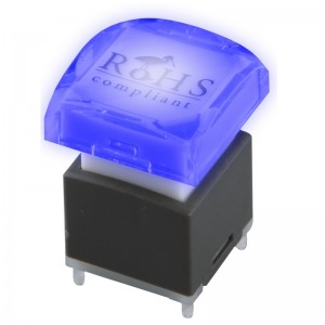 PLB-N1PNR-ATWP5 Beleuchteter LED-Tastschalter DIP