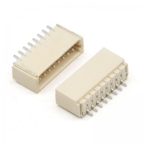 SH 1,0 mm Rastermaß, horizontaler Typ 2-20P SMT-Kabel-an-Leiterplatte-Steckverbinder für Oberflächenmontage