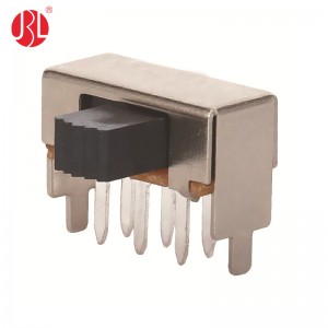 SK-22F03 Slide Switch DPDT THT Hole Right Angle