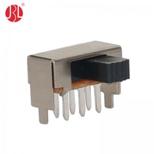 SK-22F03 Slide Switch DPDT THT Hole Right Angle