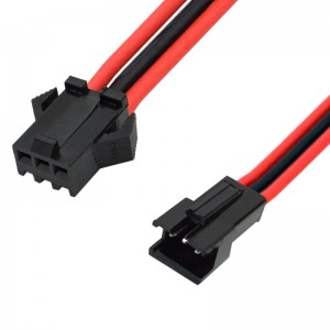 Assemblage de câbles de faisceau de câbles de connecteur de pas de 2,5 mm JST SM personnalisé