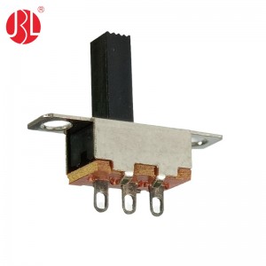 SS-12F15 Screw Panel Mount Slide Switch SPDT Solder Terminals