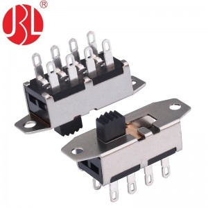 SS-23H25 Screw Panel Mount DP3T Solder Terminals