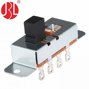 SS-23L08 DP3T Slide Switch Panel Mount Solder Terminals